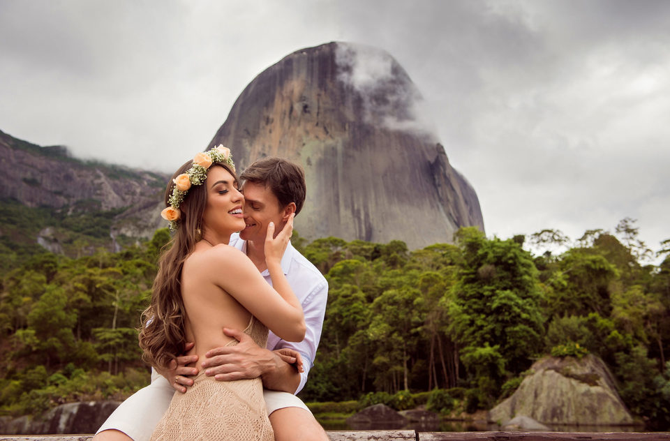 Ensaio Verônica e Marcelo / Pedra Azul - ES